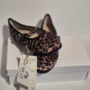 MUZI Leopard Print Flats